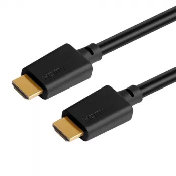 HDMI-kabel TECHLY ICOC HDMI21-8-030 3 m, HDMI Type-A stekker-stekker, HDMI 2.1, 48 Gbit/s, vergulde contacten, zwart