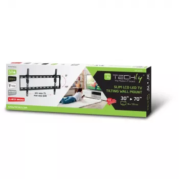 Techly ICA-PLB 261L TV-wandhouder 177,8 cm (70 inch) zwart