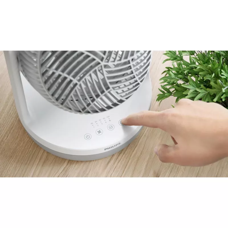 Huishoudventilator Philips CX2050/00 wit 24W AC tafelventilator