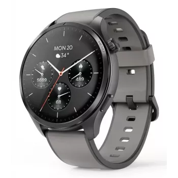 Hama 9000 3,63 cm (1,43 inch) AMOLED 52 mm digitale touchscreen antraciet GPS (satelliet)