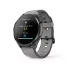 Hama Smartwatch 9000 00178627, 1,43 inch (3,63 cm) AMOLED, GPS, muziekopslag, waterdicht, siliconen band, antraciet