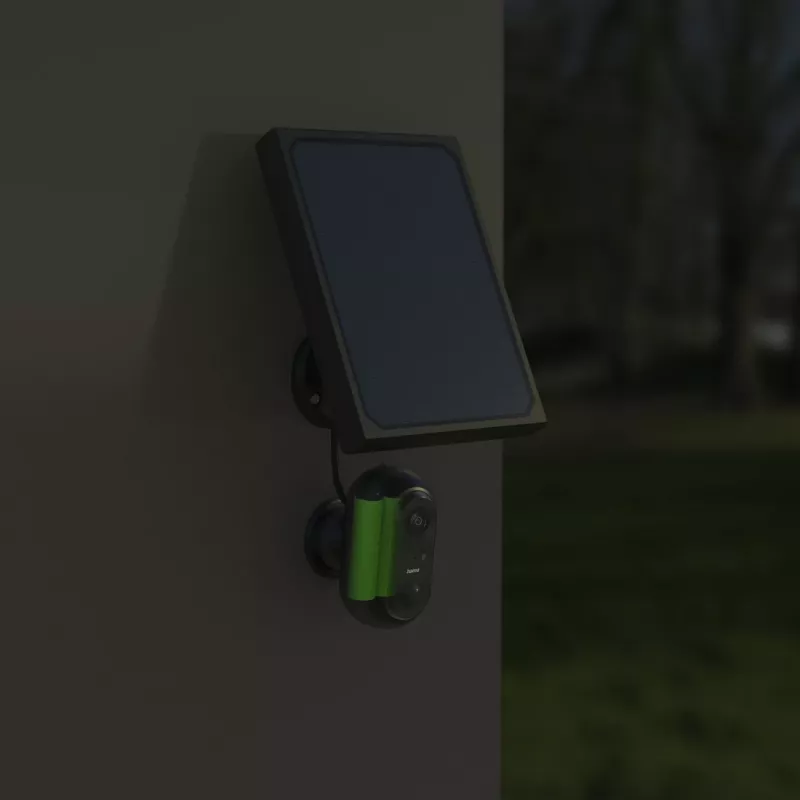 IP-beveiligingscamera Hama 00176648 outdoor draadloos zwart 1080p