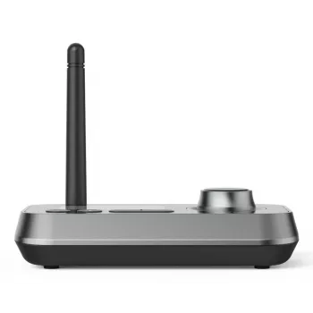 Draadloze audiozender/-ontvanger HAMA Link.it duo 3,5 mm, Bluetooth, 10 m bereik, USB-gevoed, zwart