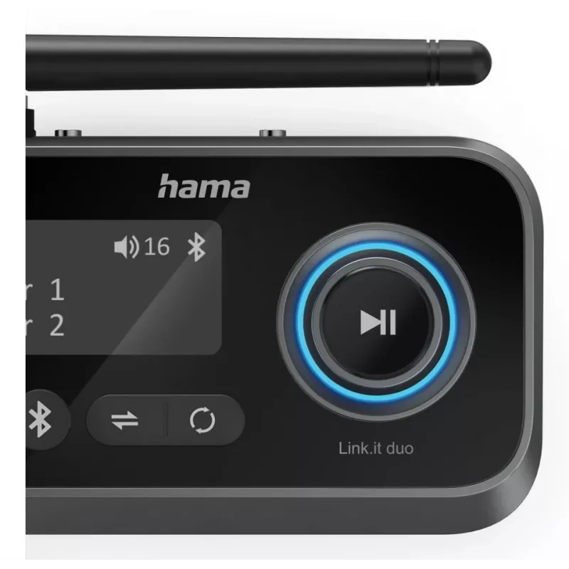 Hama Link.it duo 00205322 Bluetooth-audiozender/-ontvanger
