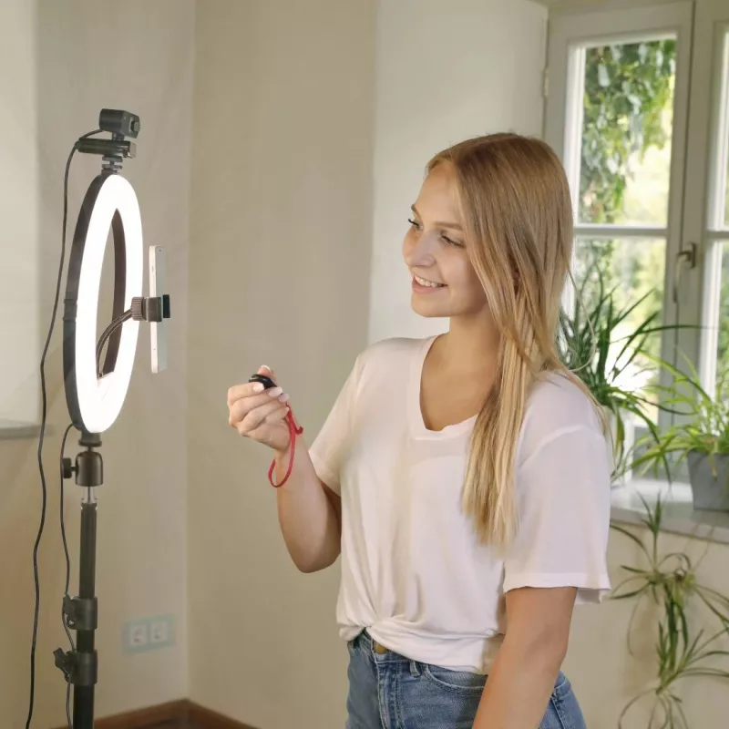 Ringlicht Hama SpotLight Steady 120 III 160 LED 1020 lm 3000 K
