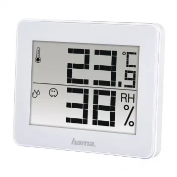 Digitale thermometer hygrometer Hama TH-130 wit