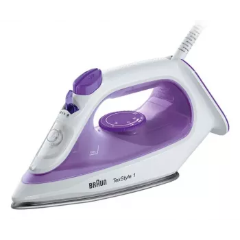 Braun TexStyle 1 SI 1080 strijkijzer keramische zool 2000 W zwart, paars