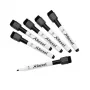 Rexel Magnetic Dry-Erase Markers zwart 6 stuks