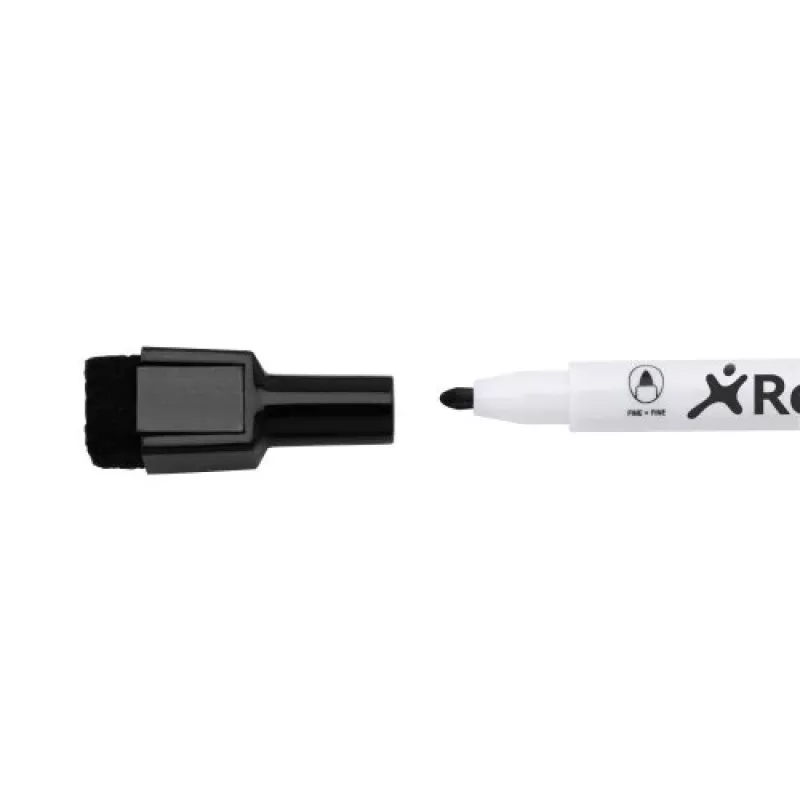 Rexel Magnetic Dry-Erase Markers zwart 6 stuks