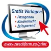 Kleidertransfer Avery MD1003 inkjet wit 210x297mm 4 stuks