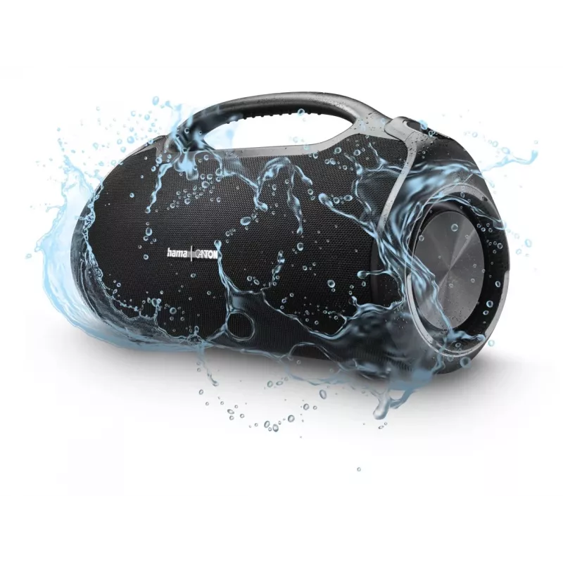 Partyluidspreker HAMA UltiMate Pro 120 W, draadloos Bluetooth, waterdicht, ingebouwde accu, USB-C-laden
