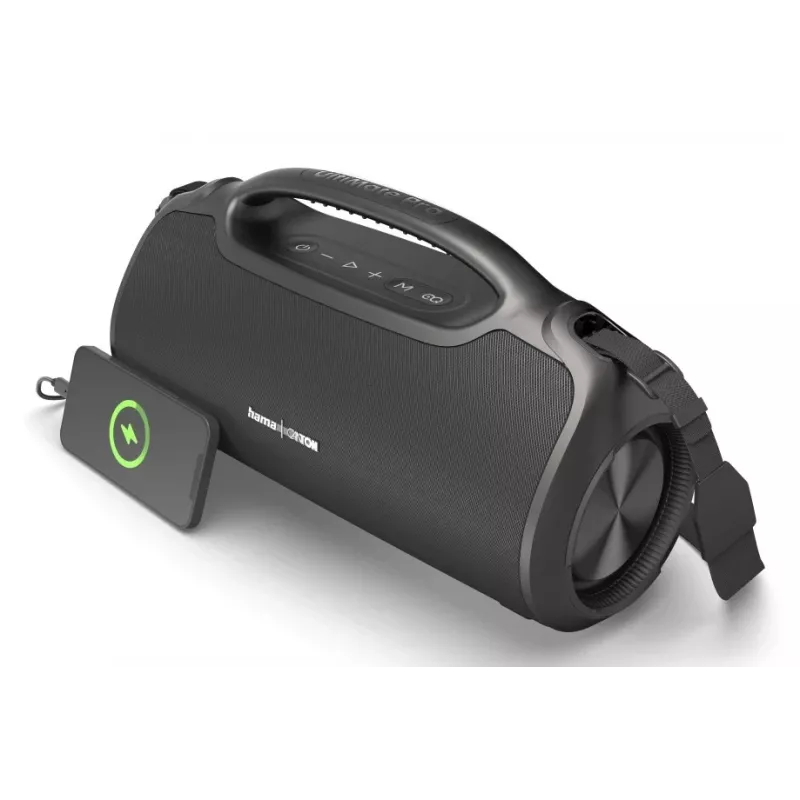 Partyluidspreker HAMA UltiMate Pro 120 W, draadloos Bluetooth, waterdicht, ingebouwde accu, USB-C-laden