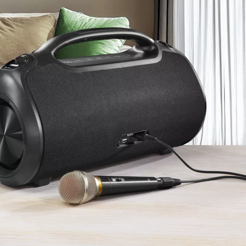 Partyluidspreker HAMA UltiMate Pro 120 W, draadloos Bluetooth, waterdicht, ingebouwde accu, USB-C-laden