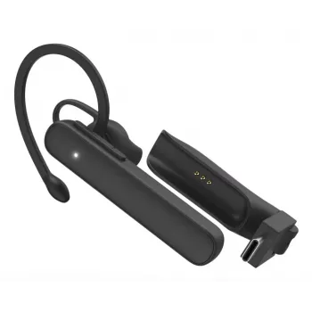 Hama MyVoice Station headset draadloos oorbeugel kantoor/callcenter Bluetooth zwart