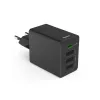 Hama 00201990 mobiele oplader headset, powerbank, smartphone, tablet zwart AC snelladen indoor