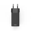 Hama 00201990 mobiele oplader headset, powerbank, smartphone, tablet zwart AC snelladen indoor