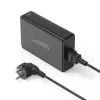 Oplaadstation HAMA 201977, 240W totaal, 4× USB-C, 1× USB-A, zwart