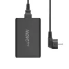 Oplaadstation HAMA 201977, 240W totaal, 4× USB-C, 1× USB-A, zwart