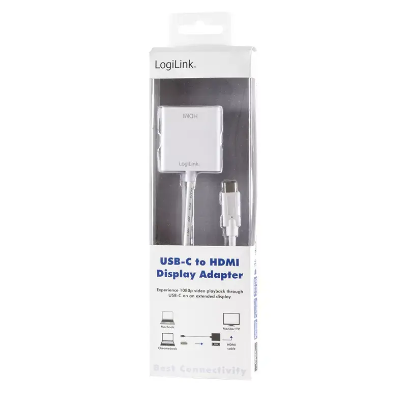 USB-grafische adapter LogiLink UA0236A wit