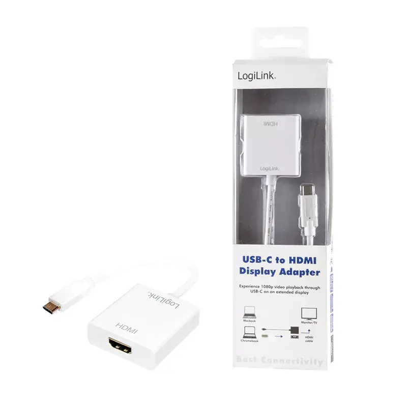 USB-grafische adapter LogiLink UA0236A wit