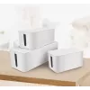Kabelbox LogiLink KAB0078 universeel wit 3 stuks