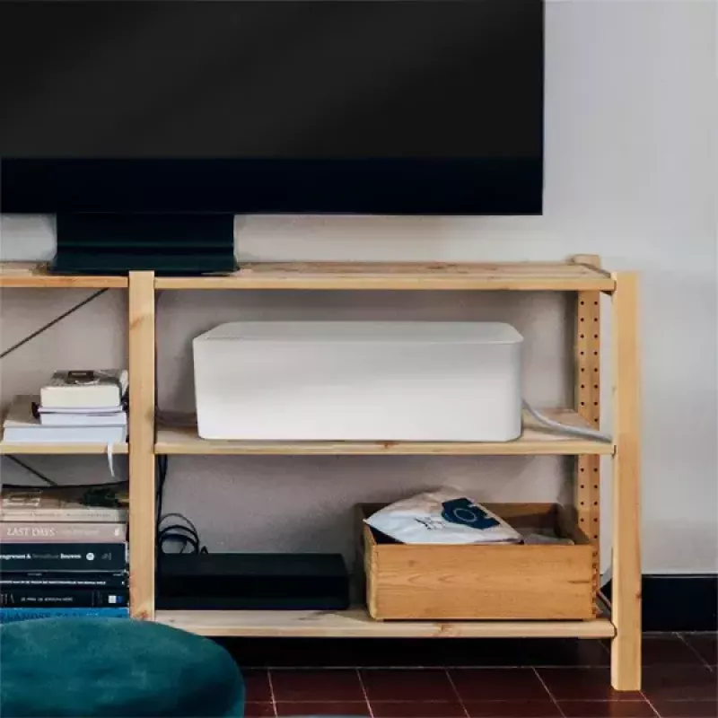 Kabelbox LogiLink KAB0078 universeel wit 3 stuks