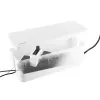 Kabelbox LogiLink KAB0078 universeel wit 3 stuks
