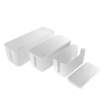 Kabelbox LogiLink KAB0078 universeel wit 3 stuks