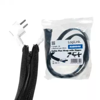 Kabelmantel LogiLink KAB0046 zwart