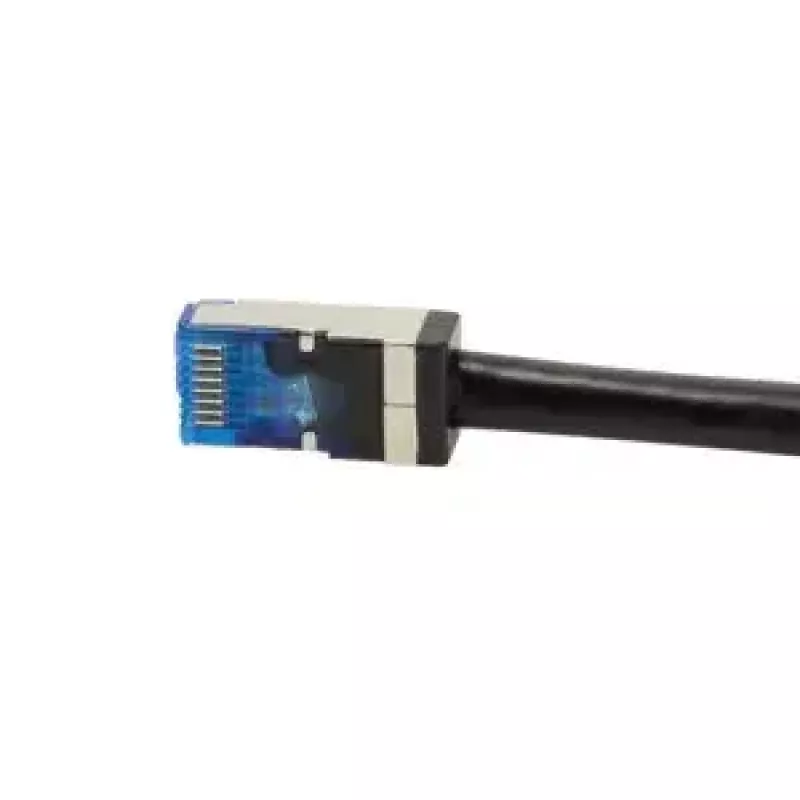 Netwerkkabel LogiLink CQ7033S RJ-45 Cat6a 1 m zwart