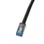 Netwerkkabel LogiLink CQ7033S RJ-45 Cat6a 1 m zwart