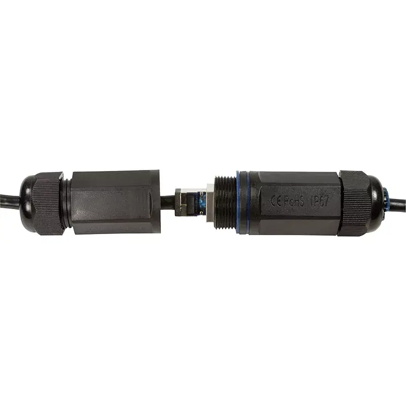 Netwerkkabel LogiLink CQ7123S RJ-45 Cat6a 30 m zwart