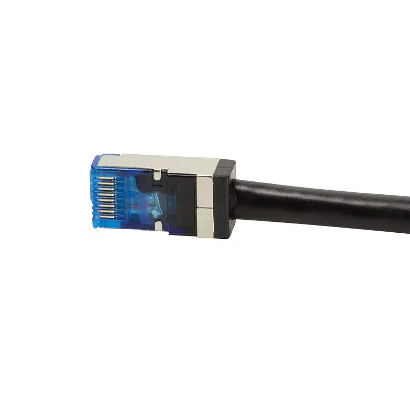 Netwerkkabel LogiLink CQ7123S RJ-45 Cat6a 30 m zwart