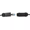 Netwerkkabel LogiLink CQ7143S RJ-45 Cat6a 50 m zwart