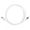 Netwerkkabel LogiLink C6A011S RJ-45 Cat6a 0,25 m wit
