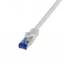 Netwerkkabel LogiLink C6A122S grijs 30 m Cat6a S/FTP