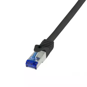 Netwerkkabel LogiLink C6A033S RJ-45 Cat6a 1 m zwart