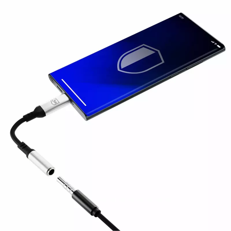 3,5 mm USB-kabel 3MK jack 3,5 mm 1 st. USB-C naar jack 3,5 mm