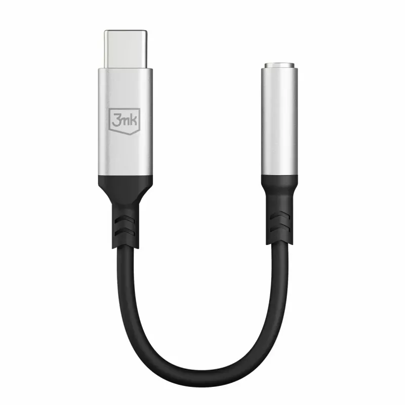 3,5 mm USB-kabel 3MK jack 3,5 mm 1 st. USB-C naar jack 3,5 mm