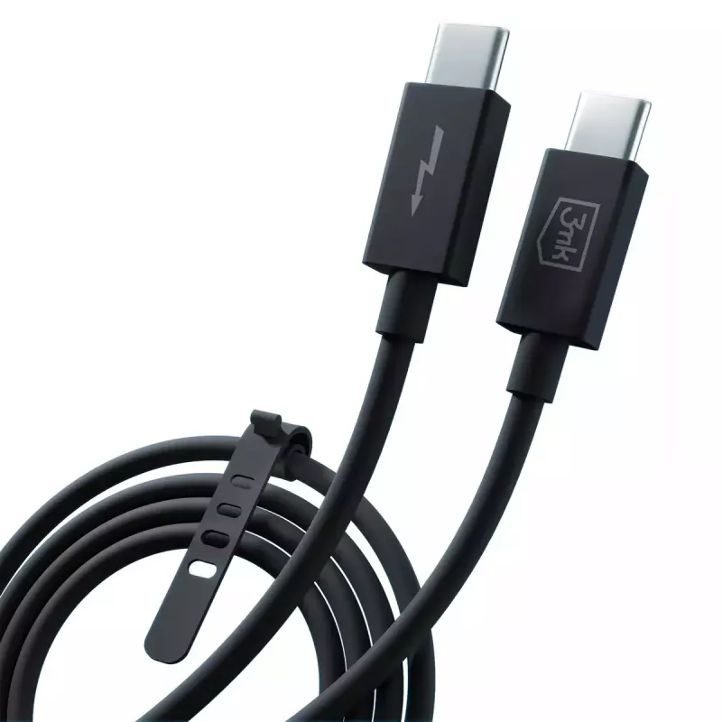 3mk Hyper Thunderbolt 4 Pro kabel, 240 W, 1 m