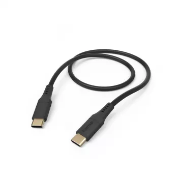 Hama flexibele USB-kabel USB 2.0 1,5 m USB-C zwart
