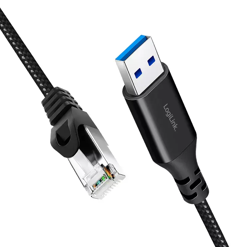 Netwerkkabel LogiLink CU0400 RJ-45 Cat6 1 m zwart