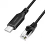 Netwerkkabel LogiLink CU0413 RJ-45 Cat6 3 m zwart
