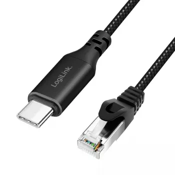 Netwerkkabel LogiLink CU0414 RJ-45 Cat6 5 m zwart