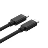 USB-C-naar-USB-C-kabel Unitek Y-C477BK01-2M, USB 3.2 Gen 1, 2 m, 5 Gbit/s, PD 60 W, zwart