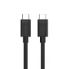 USB-C-naar-USB-C-kabel Unitek Y-C477BK01-2M, USB 3.2 Gen 1, 2 m, 5 Gbit/s, PD 60 W, zwart