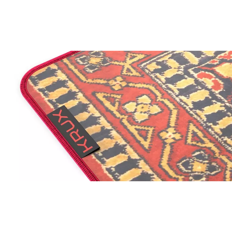 KRUX Space XXL Carpet gaming muismat rood