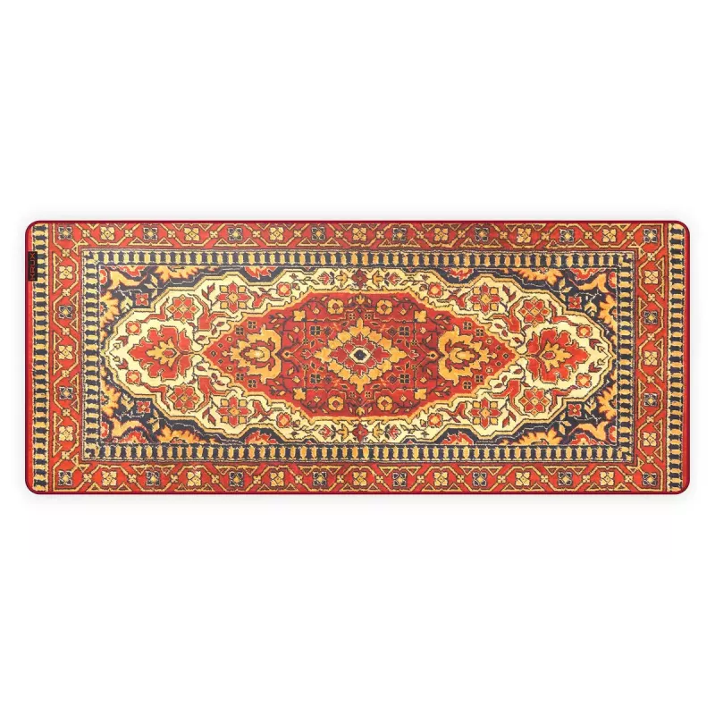 KRUX Space XXL Carpet gaming muismat rood