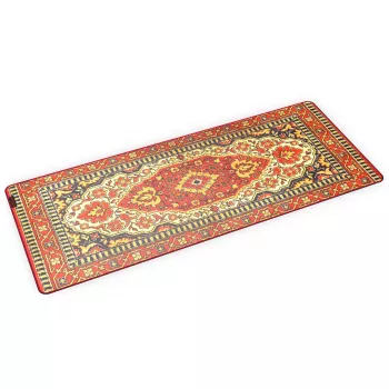 KRUX Space XXL Carpet gaming muismat rood