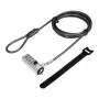 Kabelslot LogiLink NBS010 Zwart Zilver